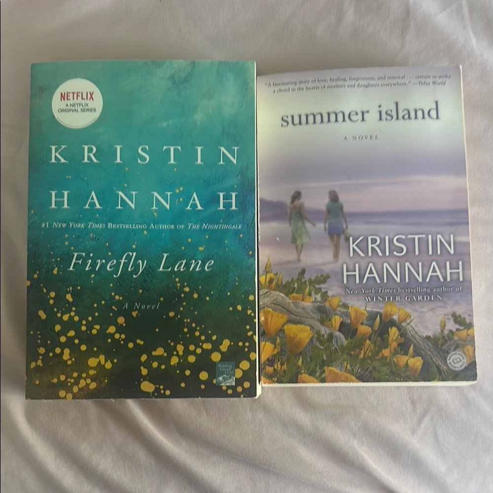 Kristin Hannah Novel Set - Firefly Lane & Summer Island